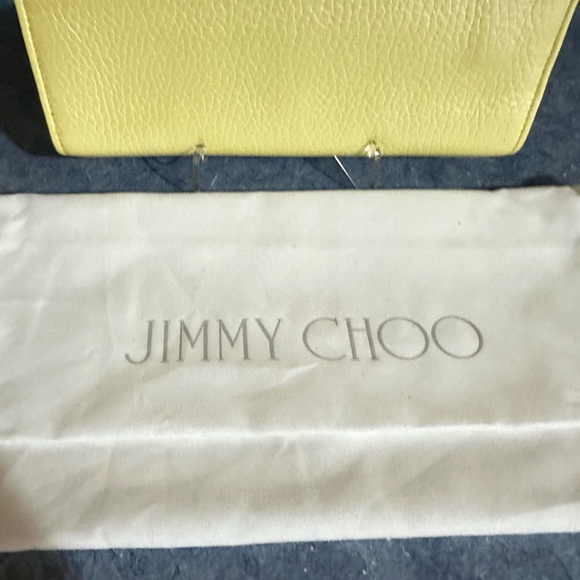Jimmy Choo Yellow Star-Studded Leather Wallet
Authentic - Picture 7 of 10